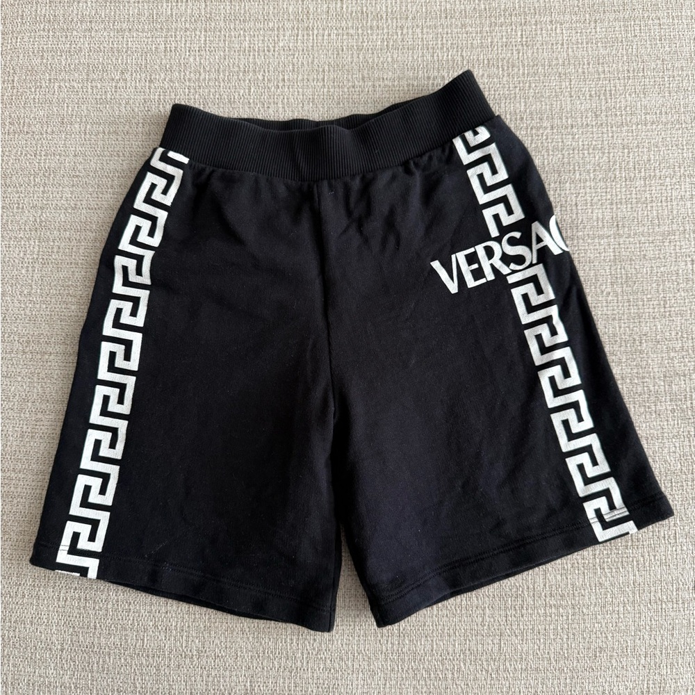 Versace Black and White Boys Shorts